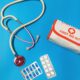 Kit de primeiros socorros e materiais básicos para prevenção de acidentes domésticos